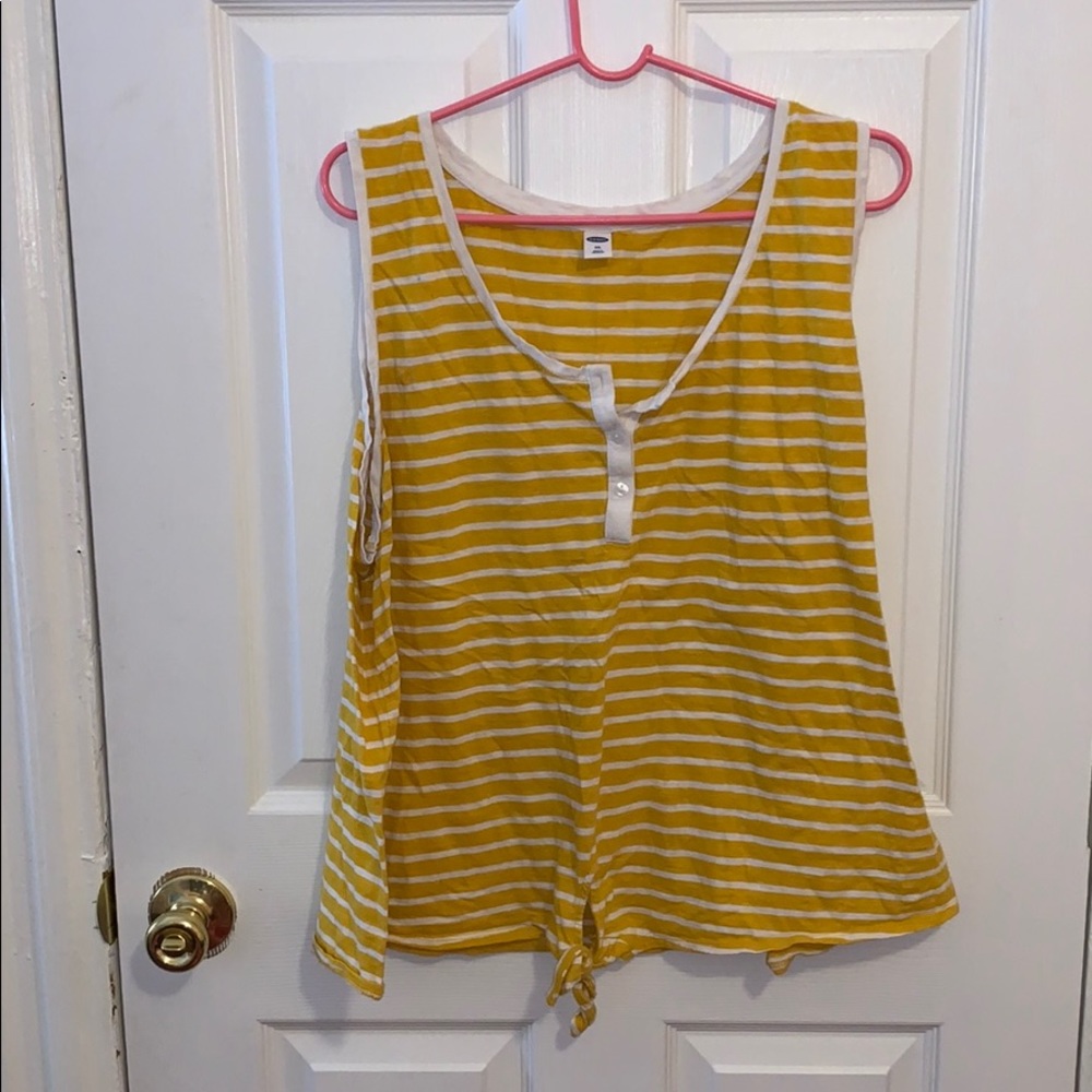 Yellow Tank top